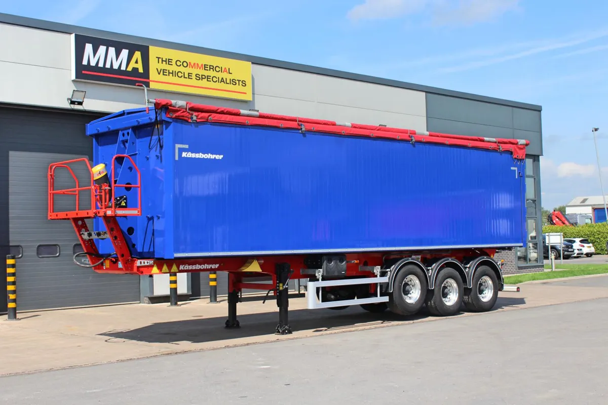 2025 KÄSSBOHRER 3 AXLE ALLOY TIPPING TRAILER - Image 1