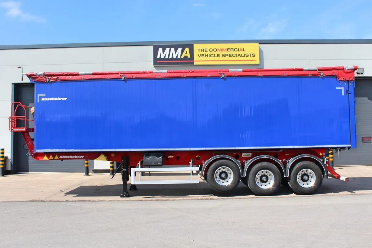 2025 KÄSSBOHRER 3 AXLE ALLOY TIPPING TRAILER - Image 3