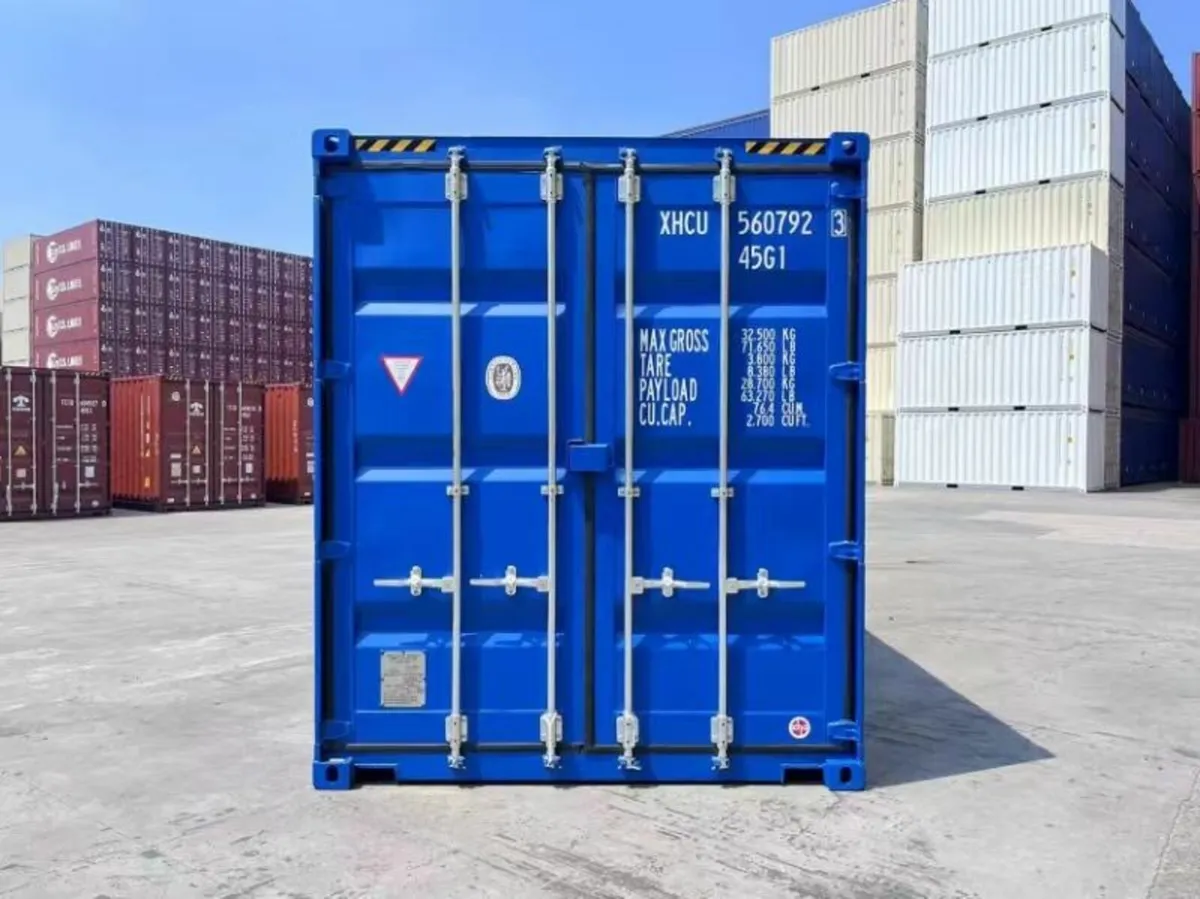 NEW BLUE 40FT HIGH CUBE CONTAINERS - Image 2