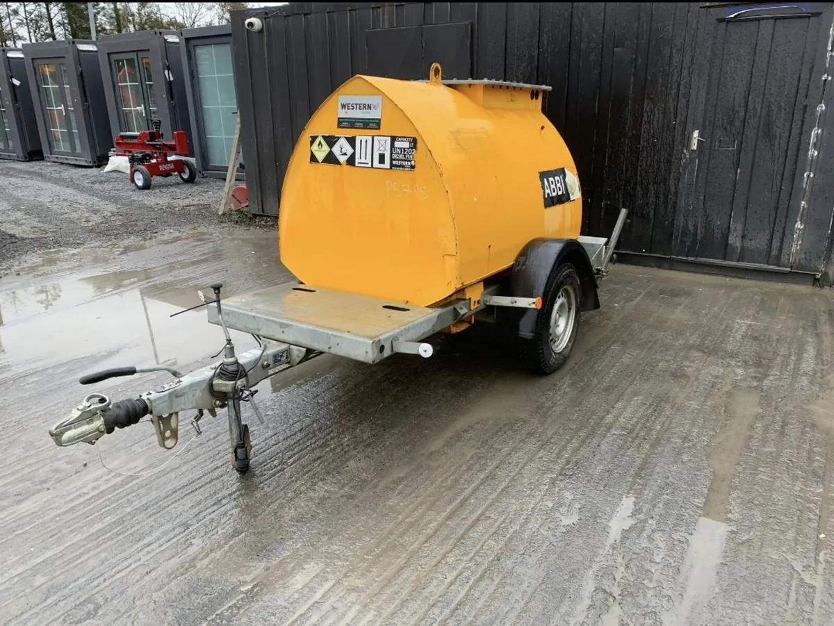 Western 985L Bunded Fuel Bowser - Image 3