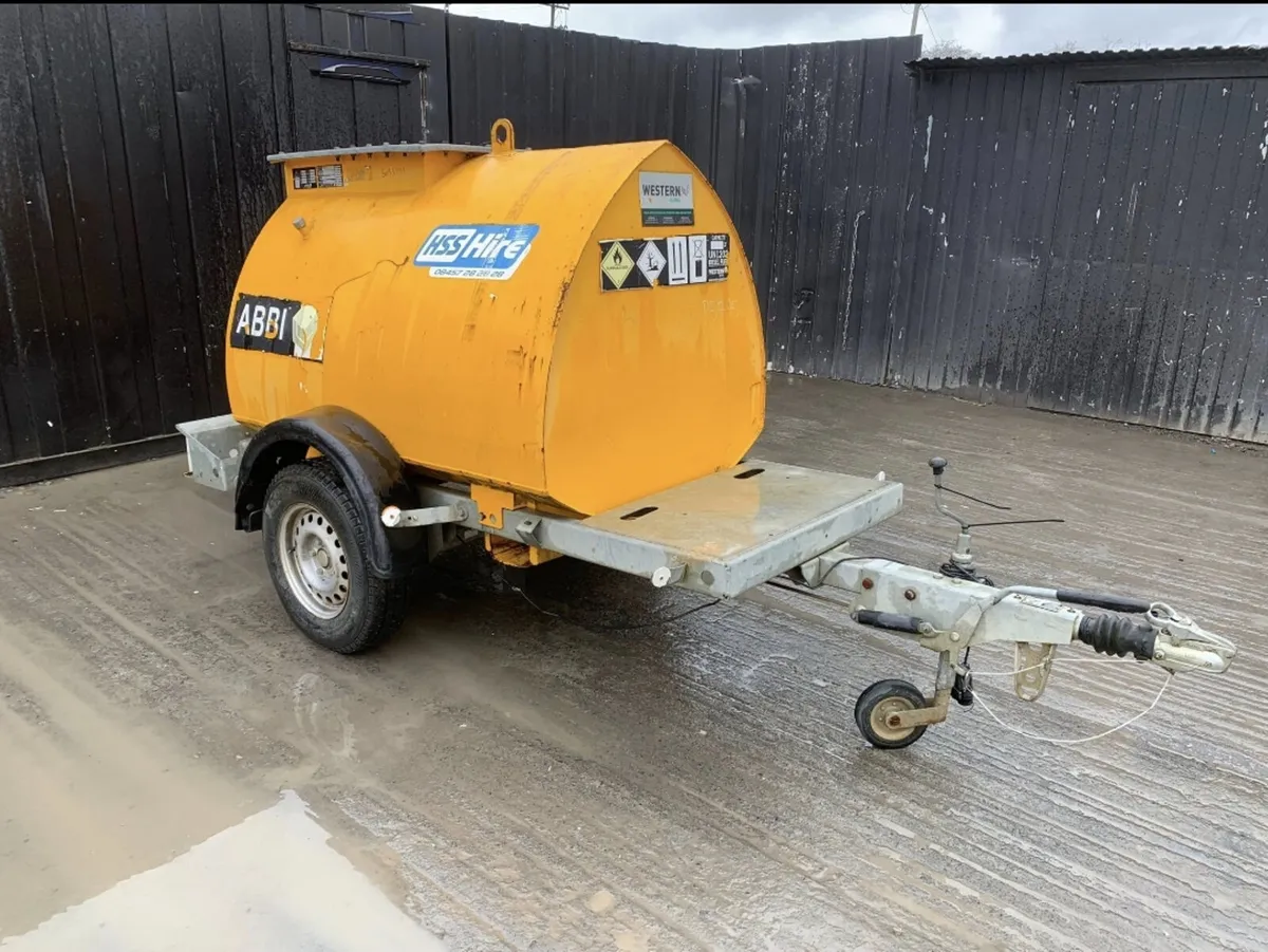 Western 985L Bunded Fuel Bowser - Image 1