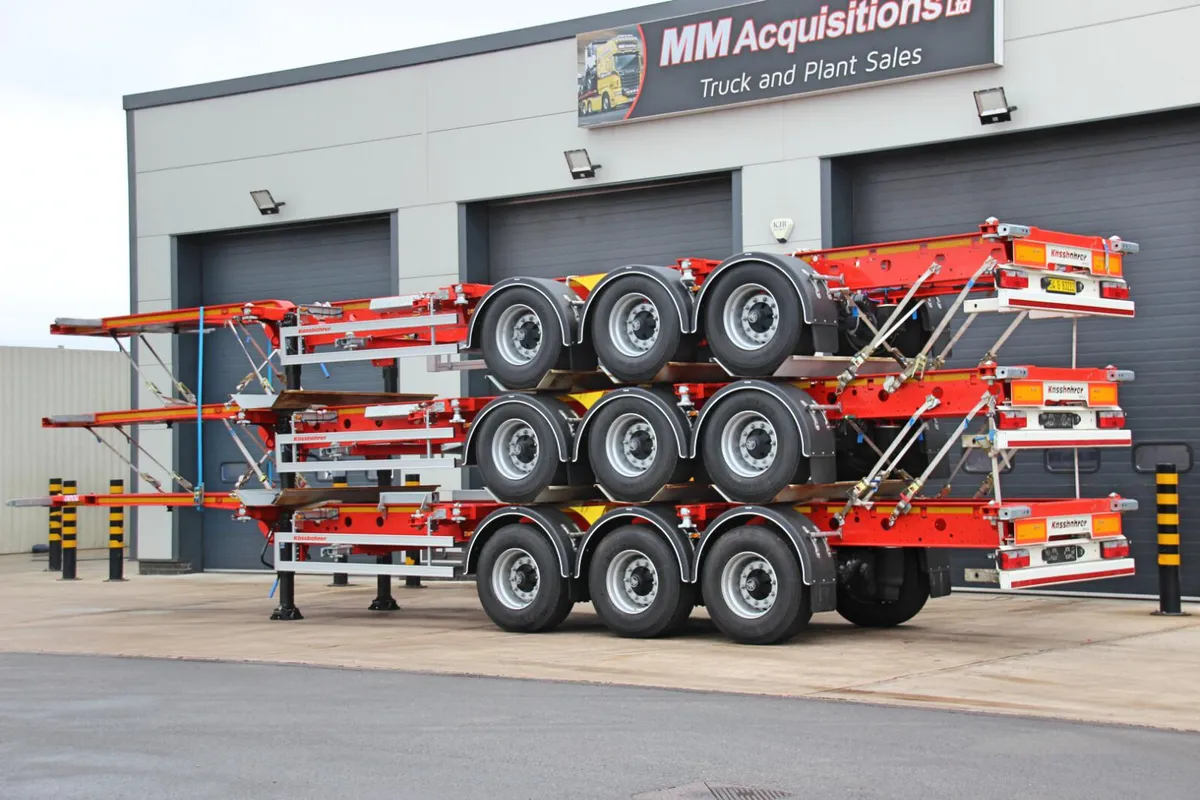 2025 KÄSSBOHRER TRI AXLE SKELETAL TRAILER - Image 4