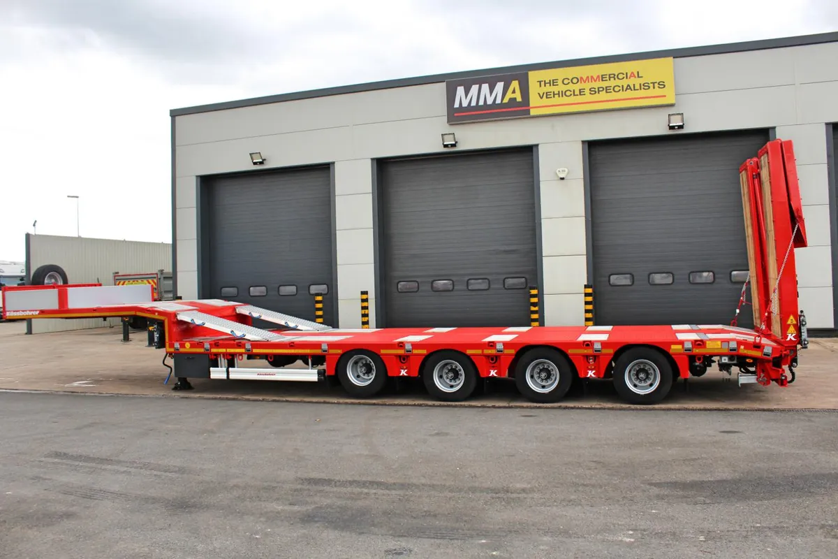 2025 KÄSSBOHRER 4 AXLE EXTENDABLE LOW LOADER - Image 3