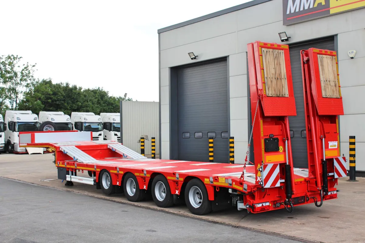2025 KÄSSBOHRER 4 AXLE EXTENDABLE LOW LOADER - Image 4