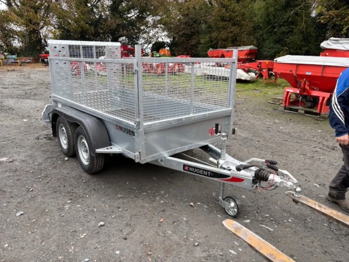 New Nugent GP 2535x1268 Mesh Side 2000kg 2 Axle - Image 1