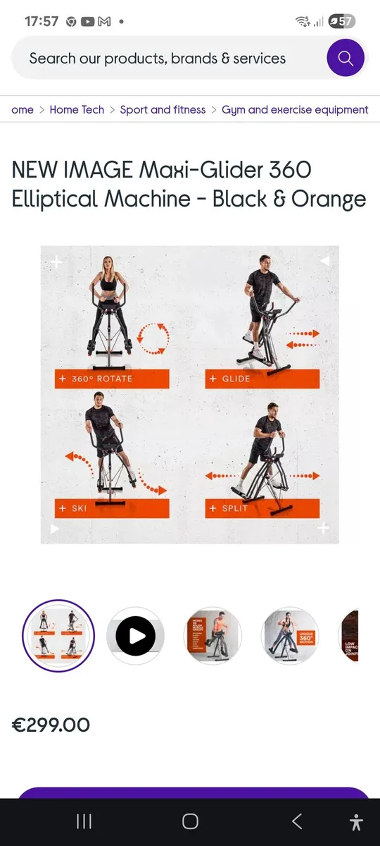 Maxi Glider 360- workout machine - Image 1