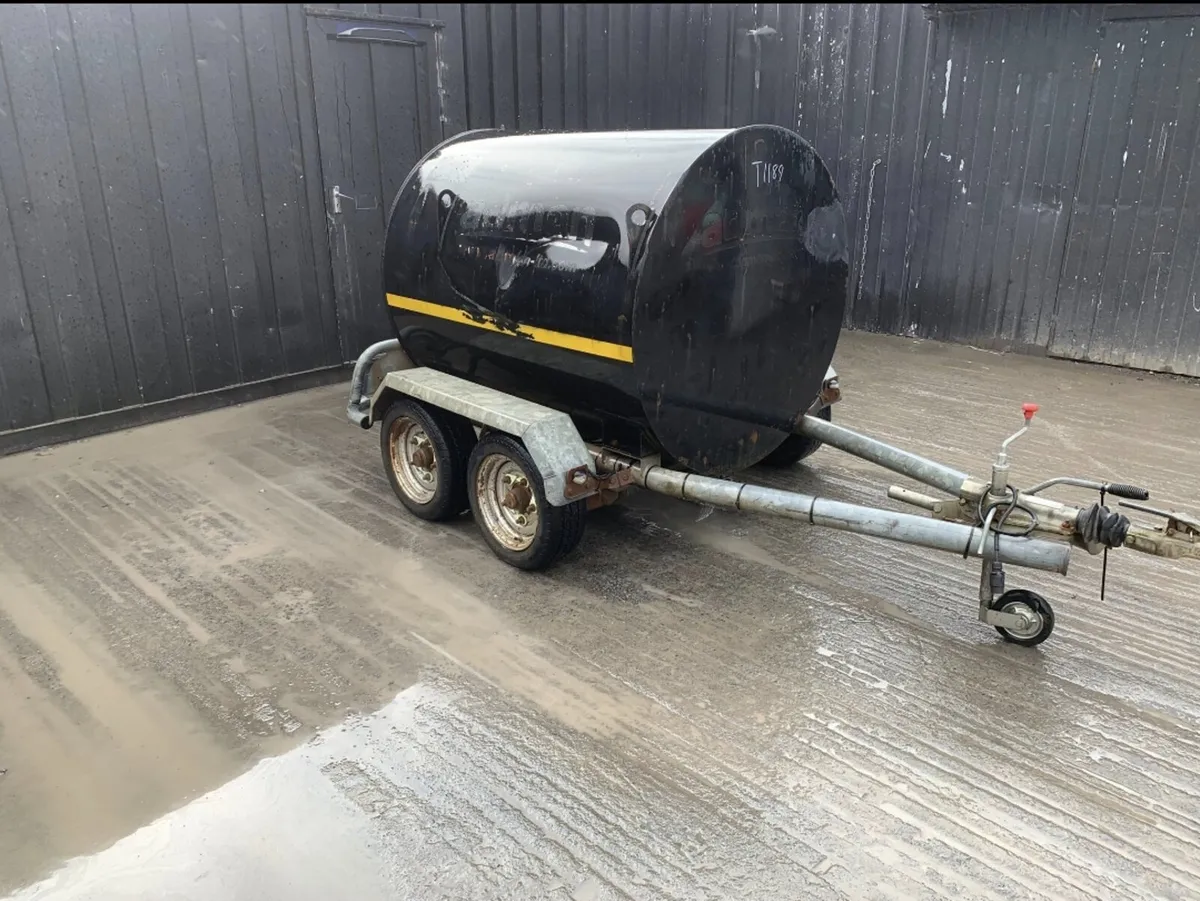 Dale Kane Towable fuel Bowser 1000 Liter - Image 1