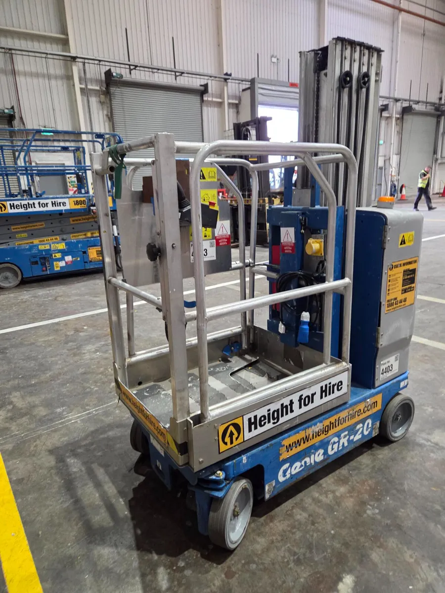 Genie GR20 - 6 m vertical lift - Image 3