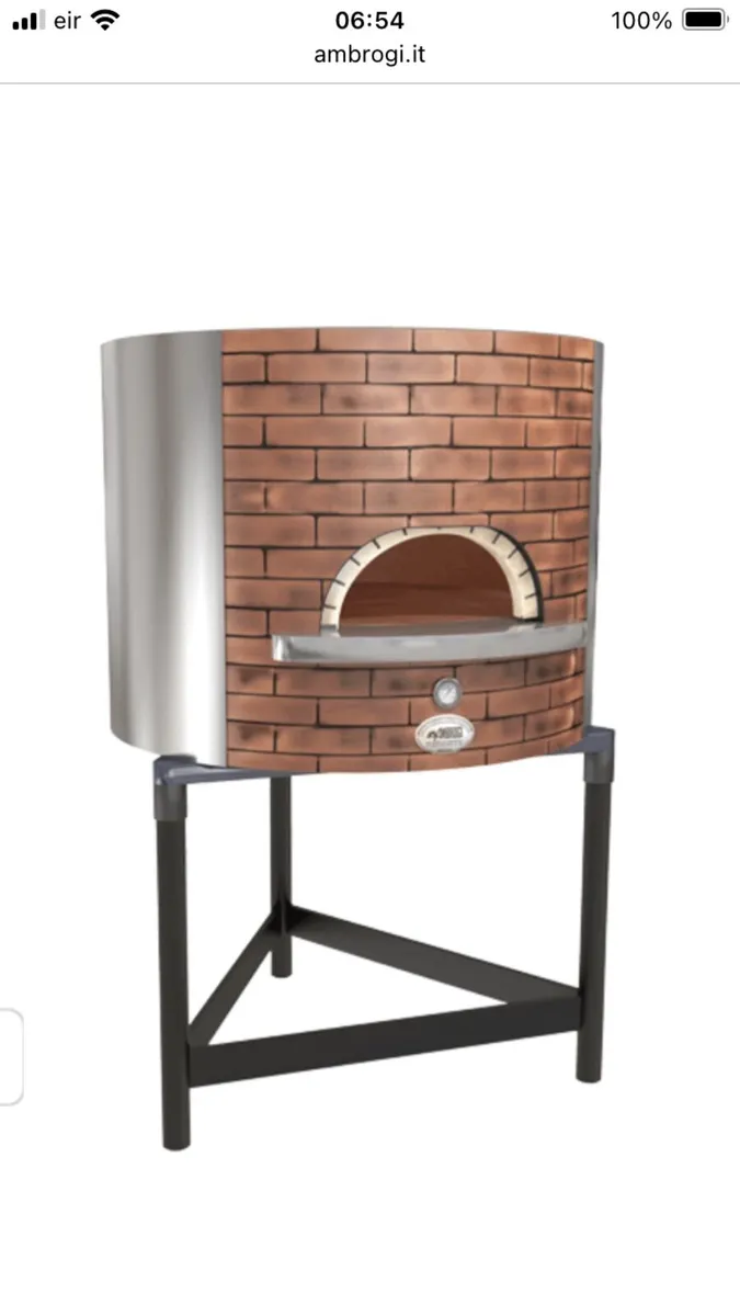 Ambrogi Wood Fire Pizza Oven - Image 3