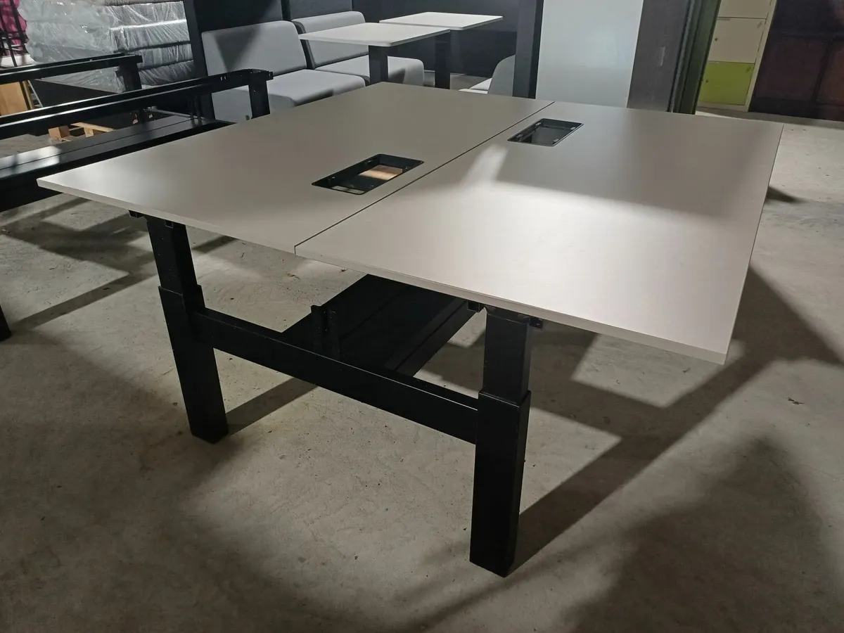 Bene Double Office Desks - Image 4