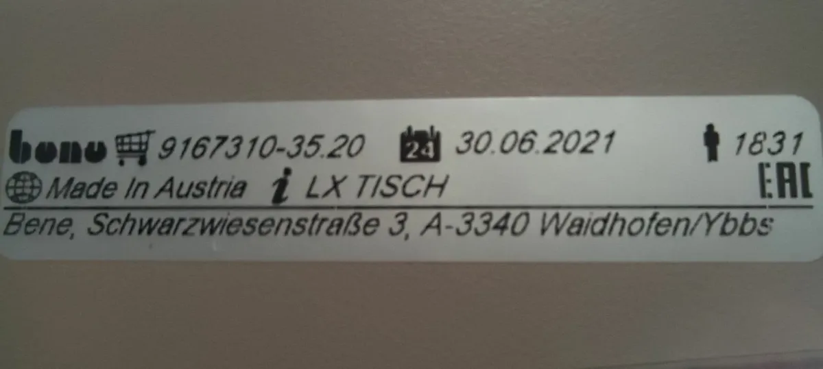 Bene Double Office Desks - Image 2