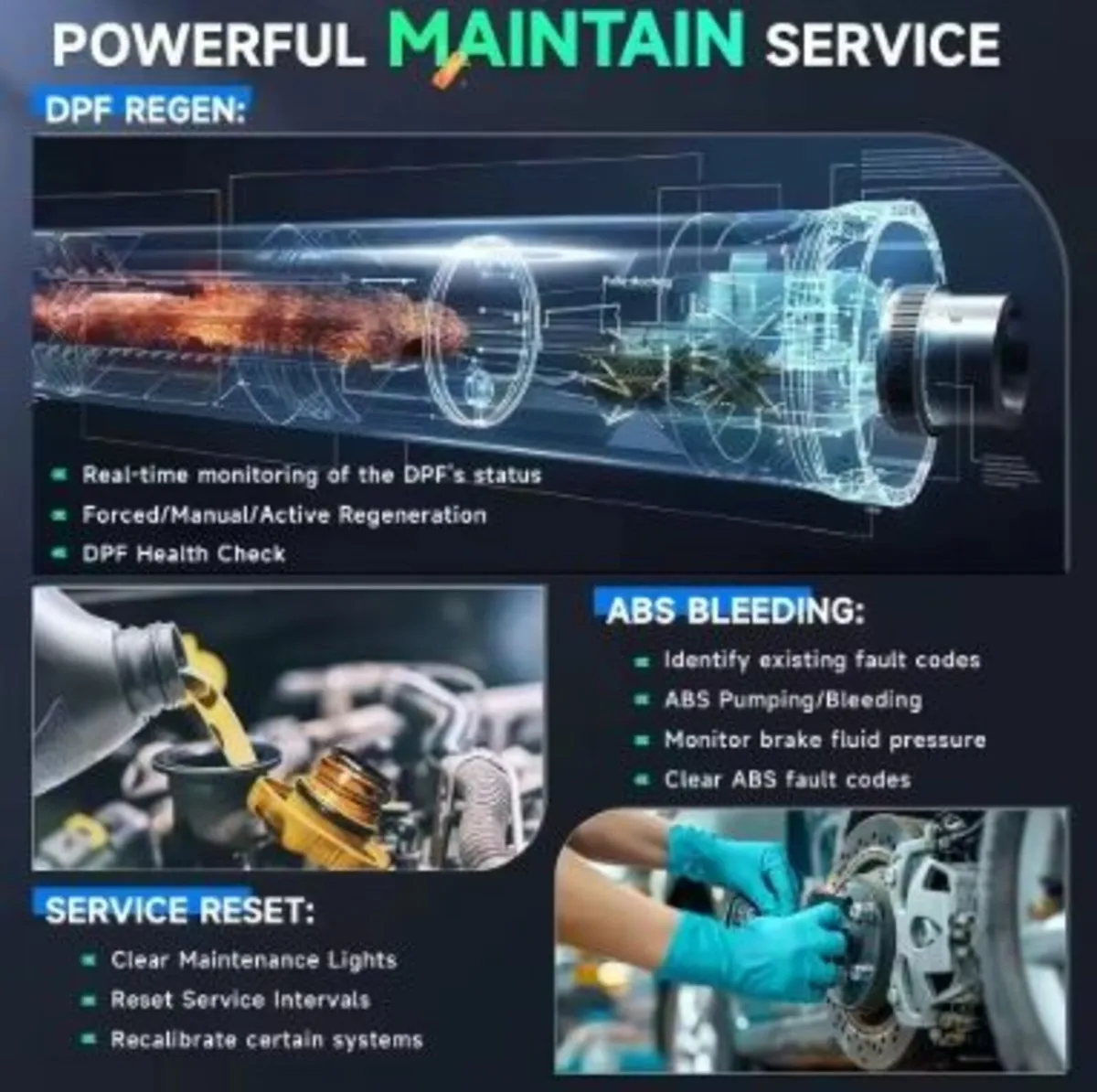 IDUTEX TS710 – 2025 Heavy Duty Truck Scanner - Image 4