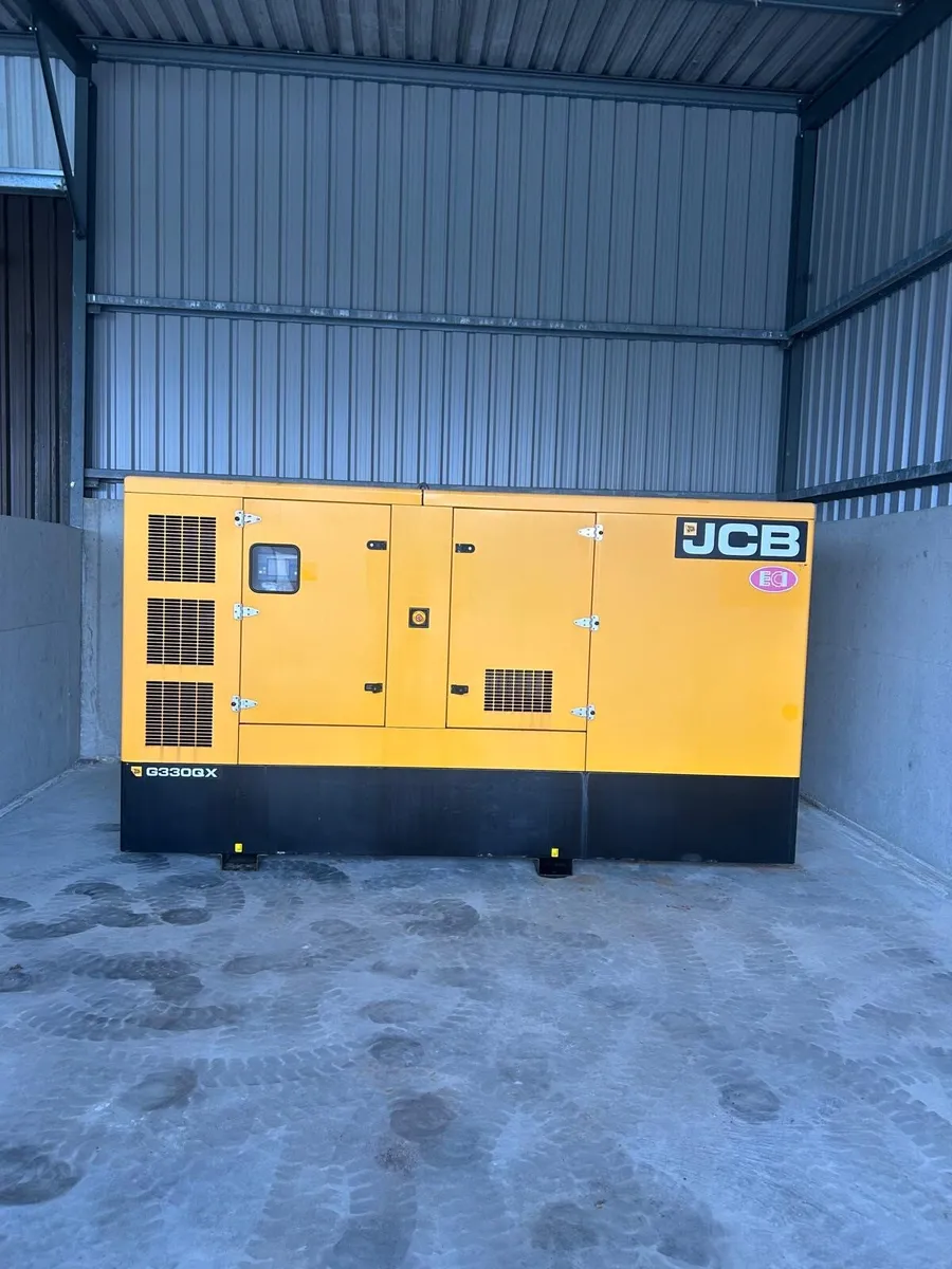 JCB G330QX (300KVA) Heavy-Duty Diesel Generator - - Image 1
