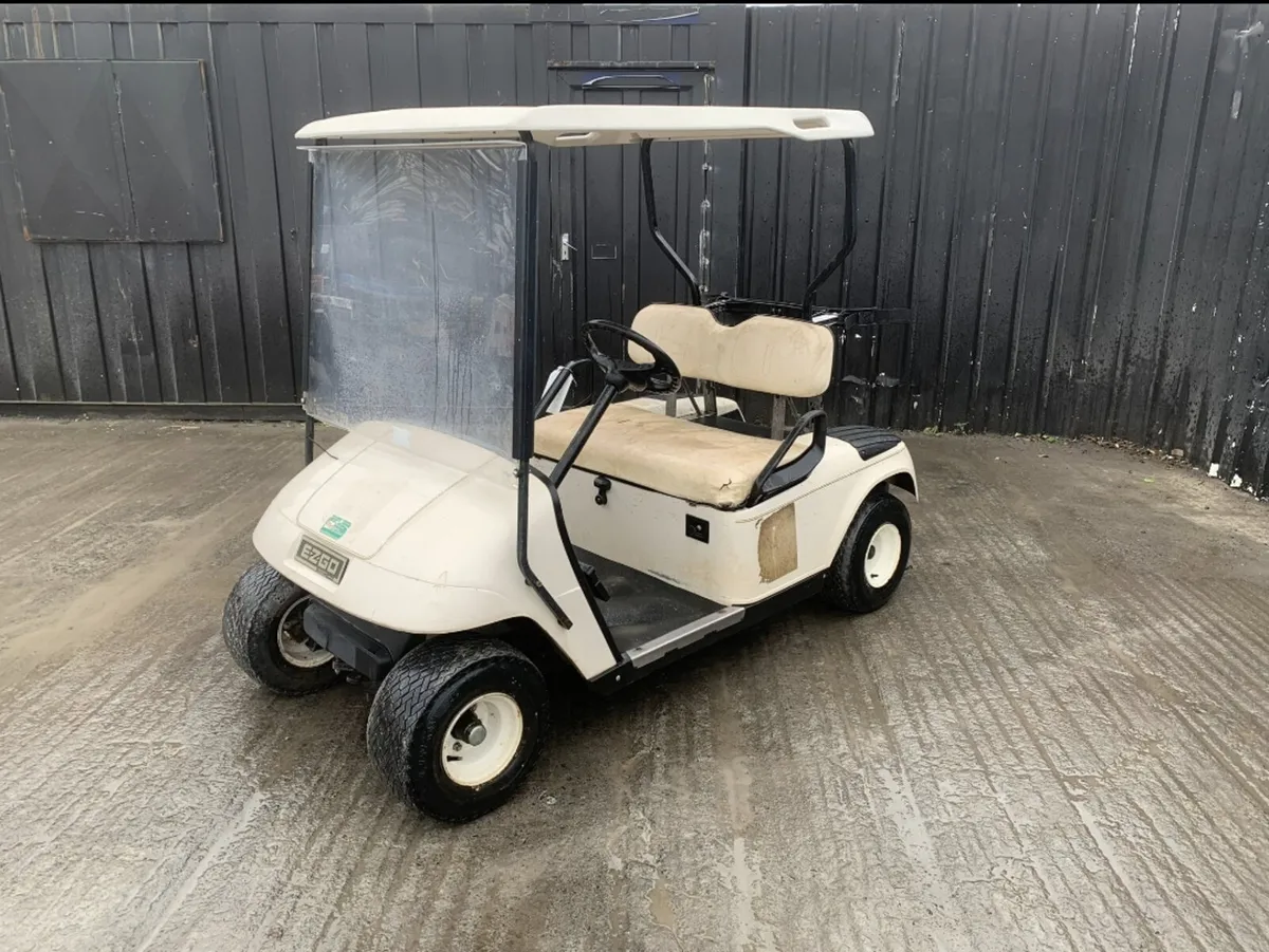 Petrol EZ Go Golf Cart - Image 3