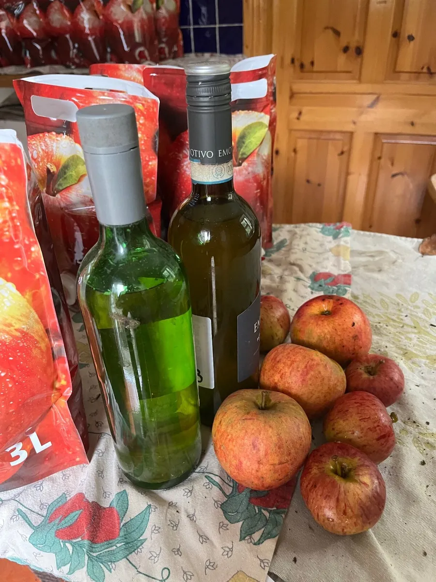 Organic Apple Juice, vinegar, apples - Image 1