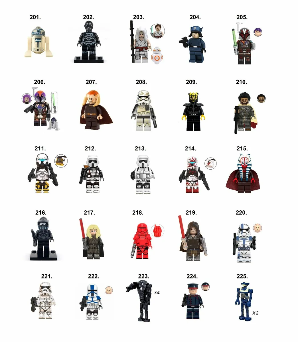 Star Wars Minifigures L-Z - Image 3