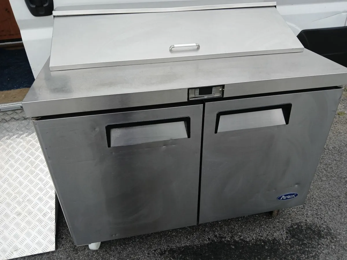 Commercial fridge prep unit delivered..new - Image 3