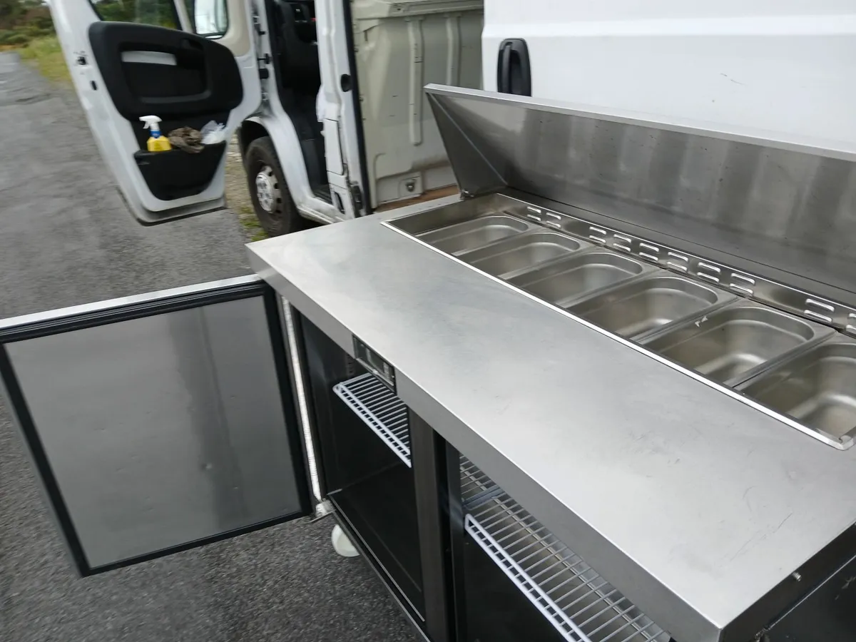 Commercial fridge prep unit delivered..new - Image 4