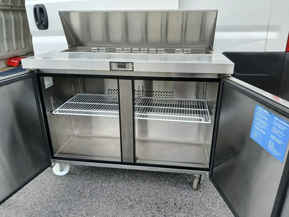 Commercial fridge prep unit delivered..new - Image 1