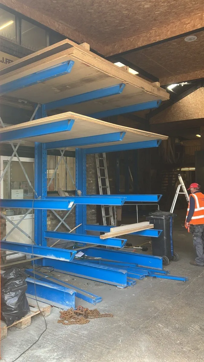 OHRA cantilever timber rack 2mt arms