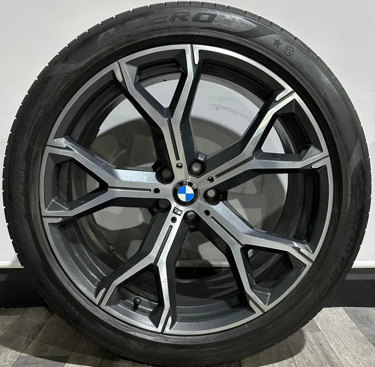21" GENUINE X5 X6 G05 G06 741M ALLOYS & TYRES 5x11 - Image 4
