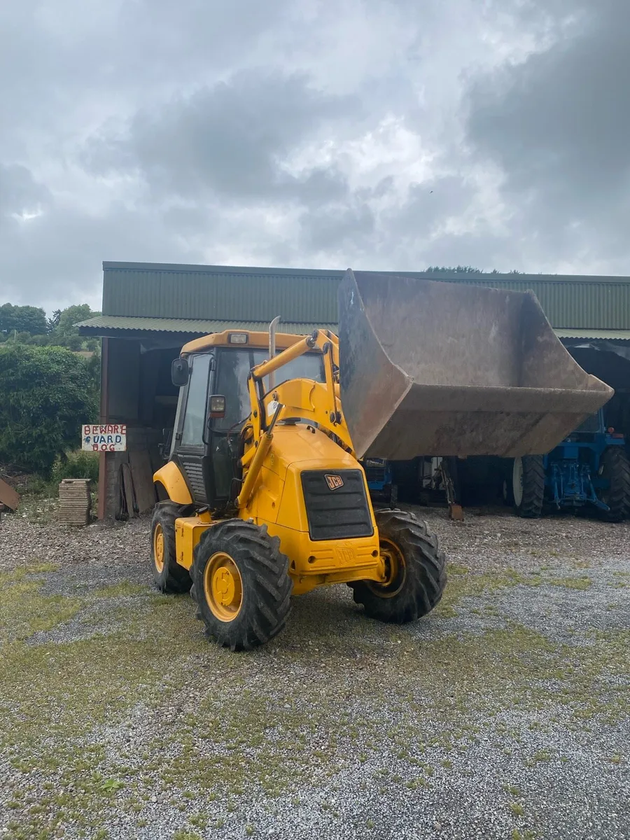 JCB 2 4 wheel steer Digger - Image 1