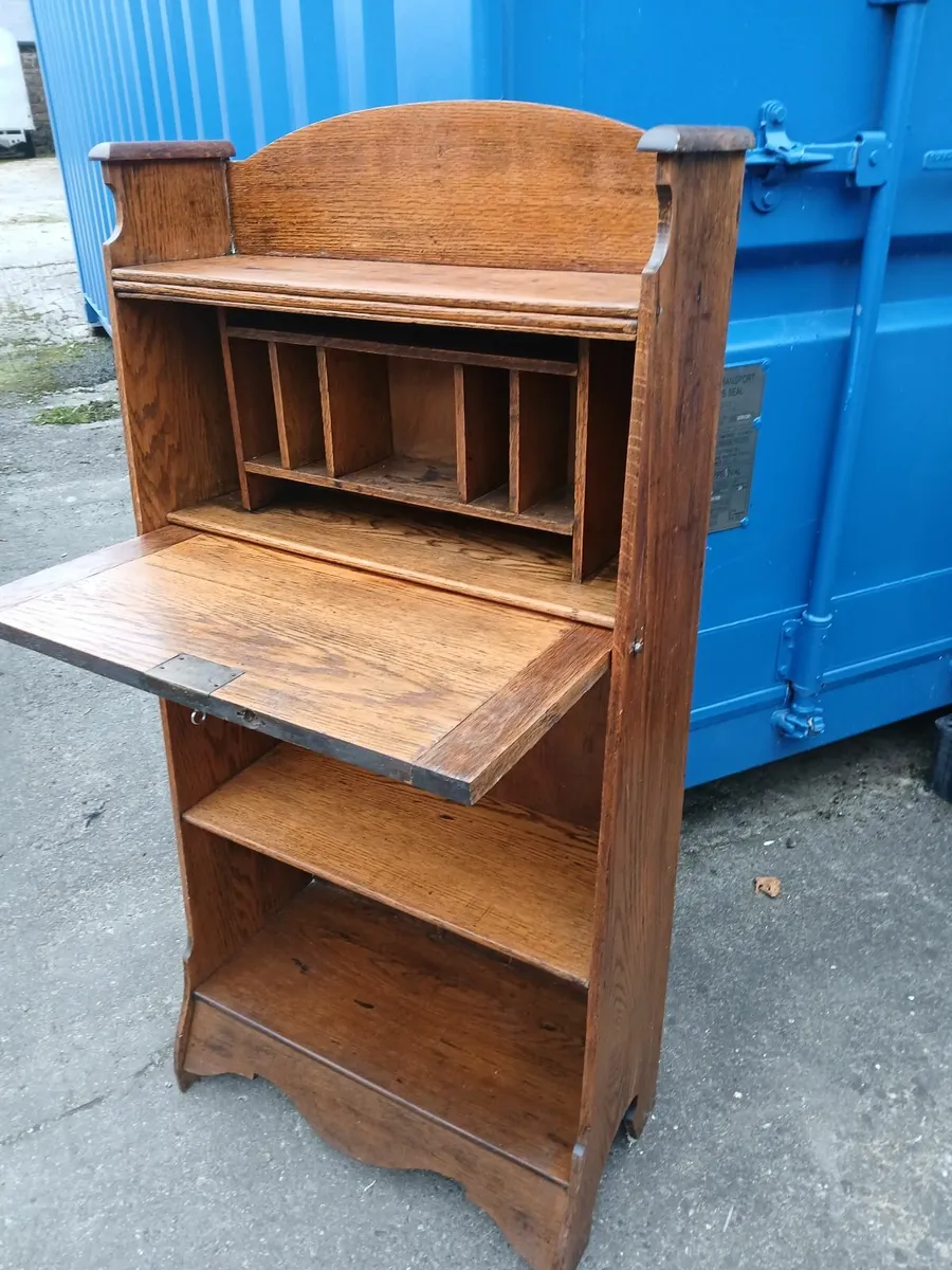 Oak bureau - Image 2