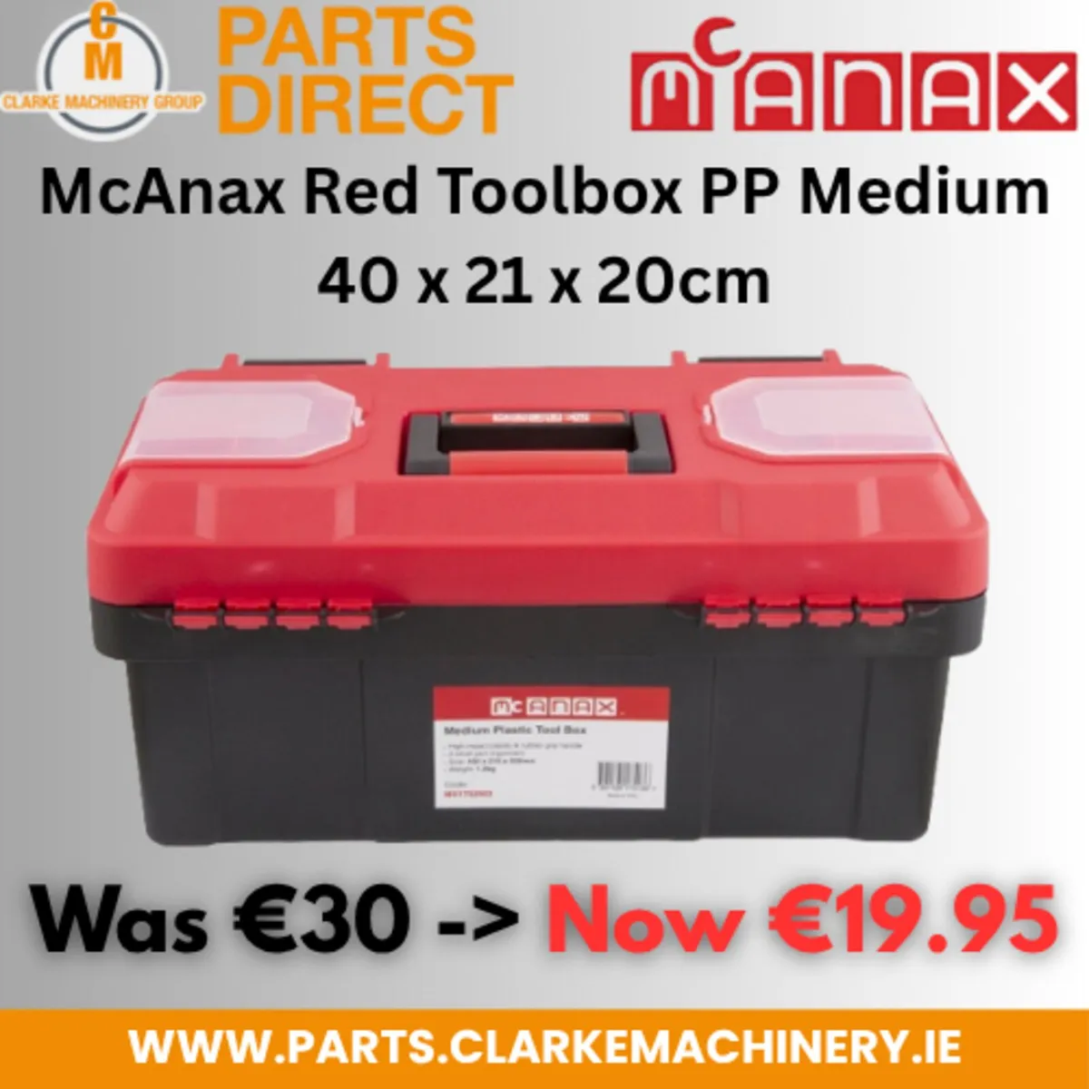 ⭐McAnax Red Toolbox - Special Deal⭐