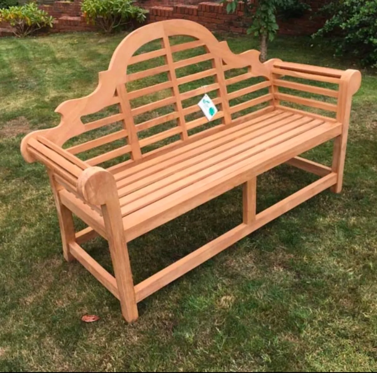 BRAND NEW TEAK BENCHS - Image 2