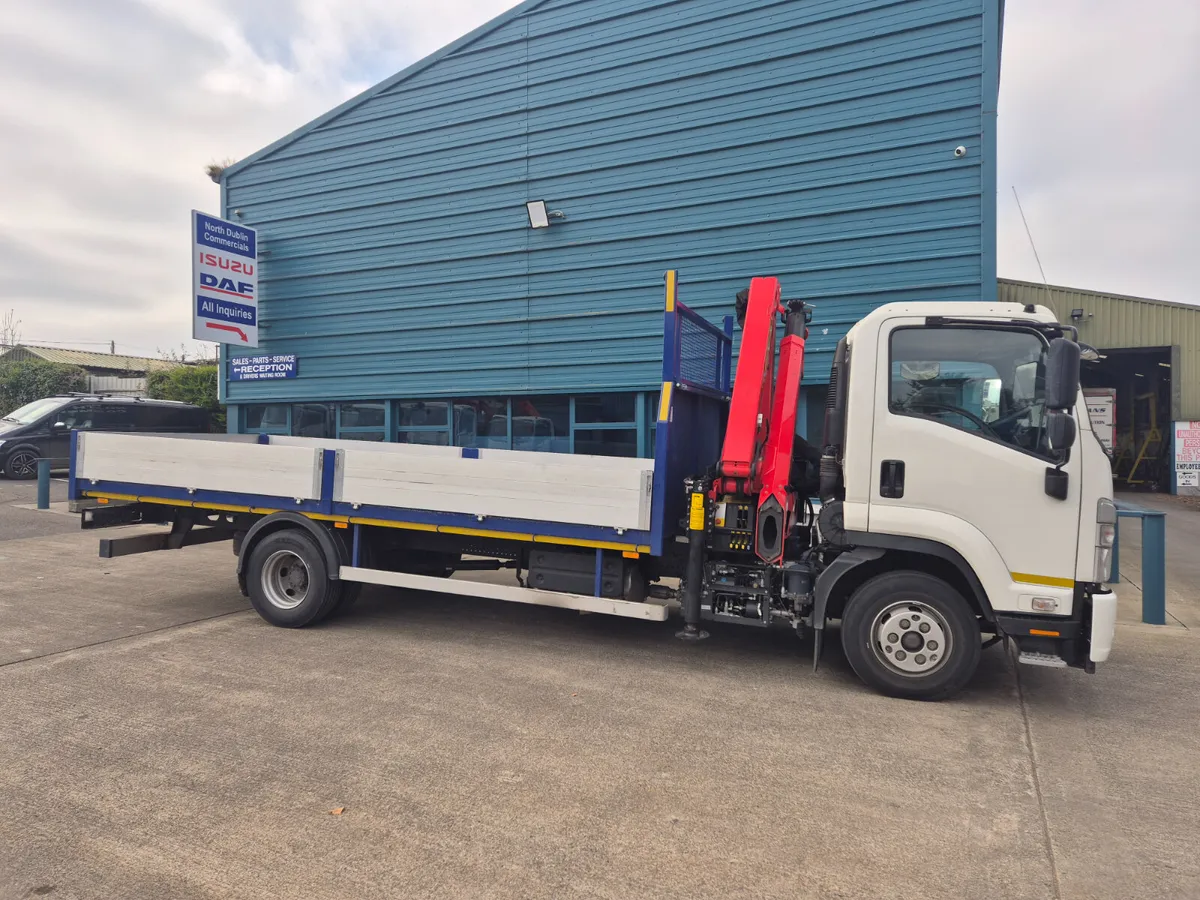 2025 ISUZU FFR 11TON DROPSIDE AND CRANE - Image 4