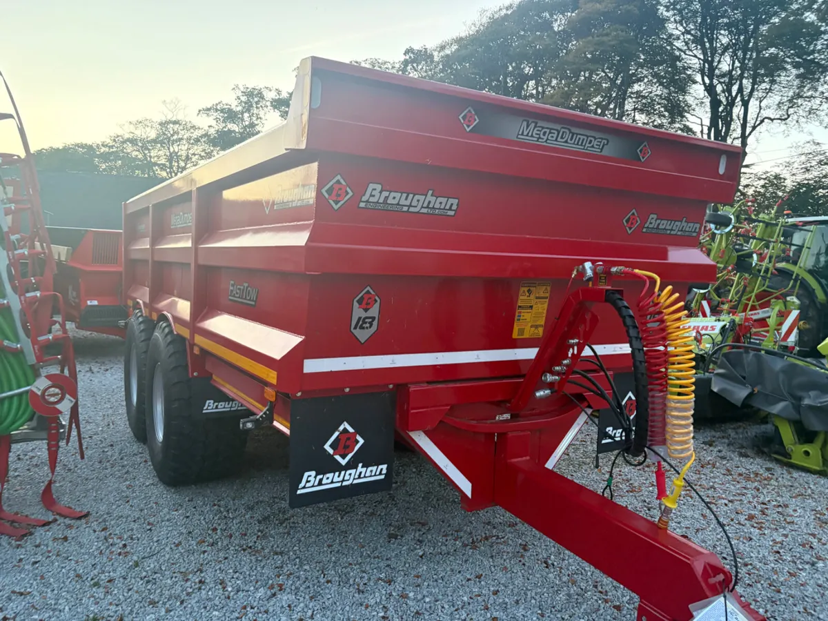 18 tonne Broughan dump trailer - Image 2