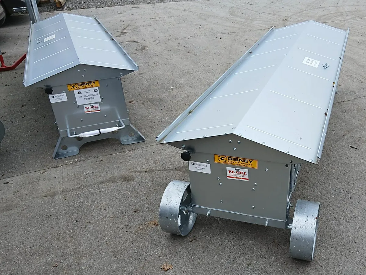 NEW GIBNEY SHEEP / LAMB CREEP FEEDERS - Image 4