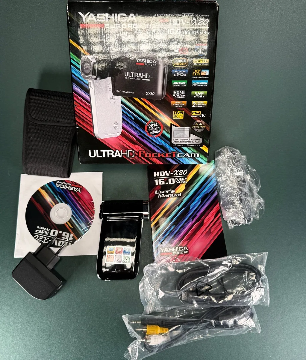 Yashica ultra hd x20 video camera - Image 2