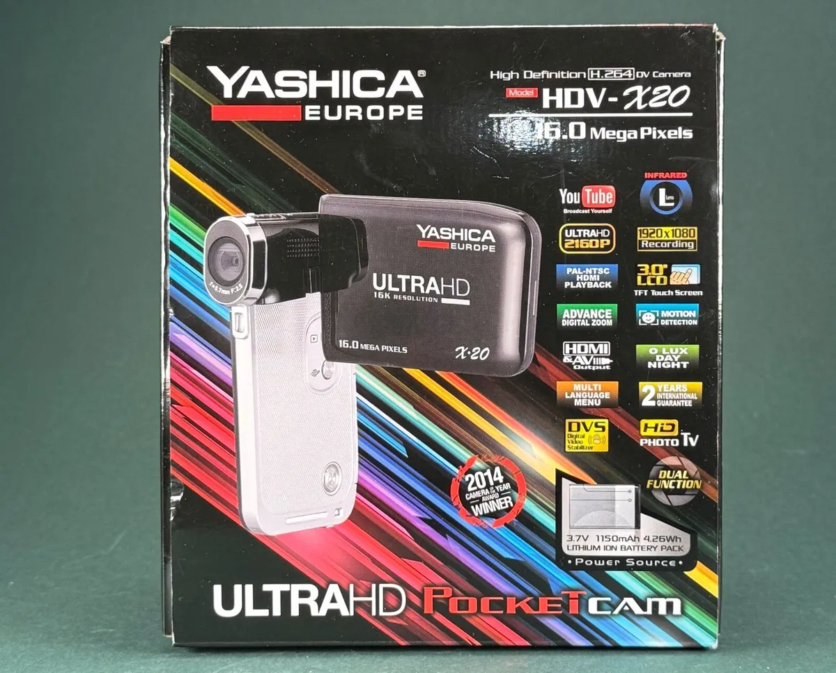 Yashica ultra hd x20 video camera - Image 1