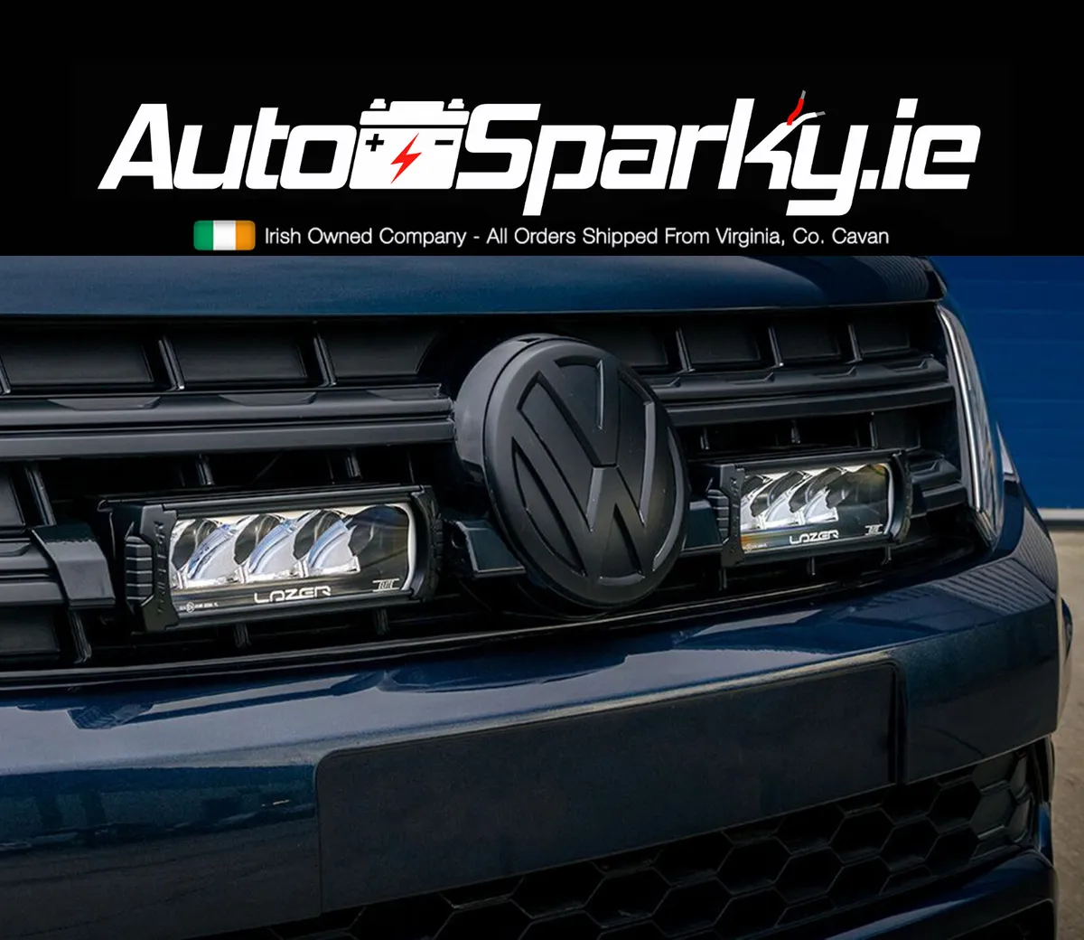 VW Amarok V6 Lazerlamps Lightbar Grille Kit - Image 1