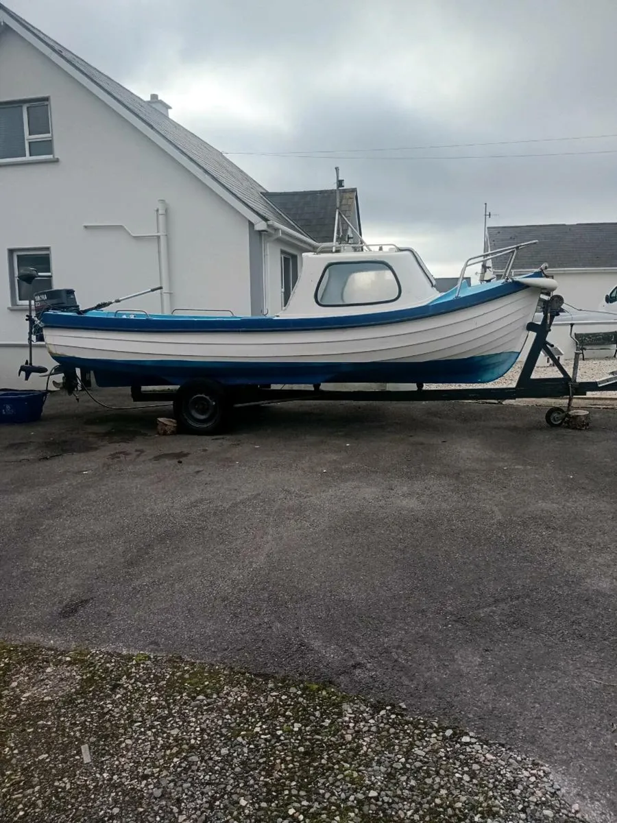 17 ft Orkanny boat - Image 1