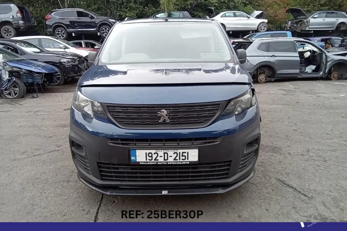 2019 PEUGEOT PARTNER BREAKING FOR PARTS - Image 1