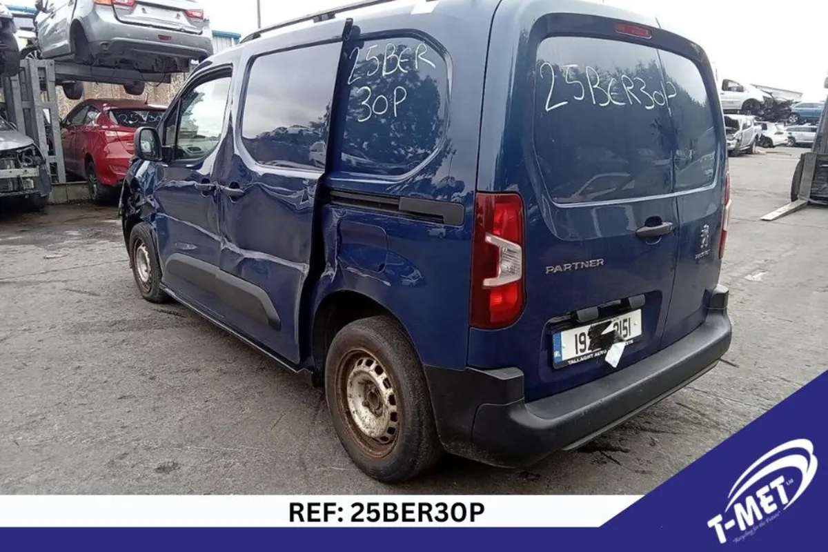 2019 PEUGEOT PARTNER BREAKING FOR PARTS - Image 3