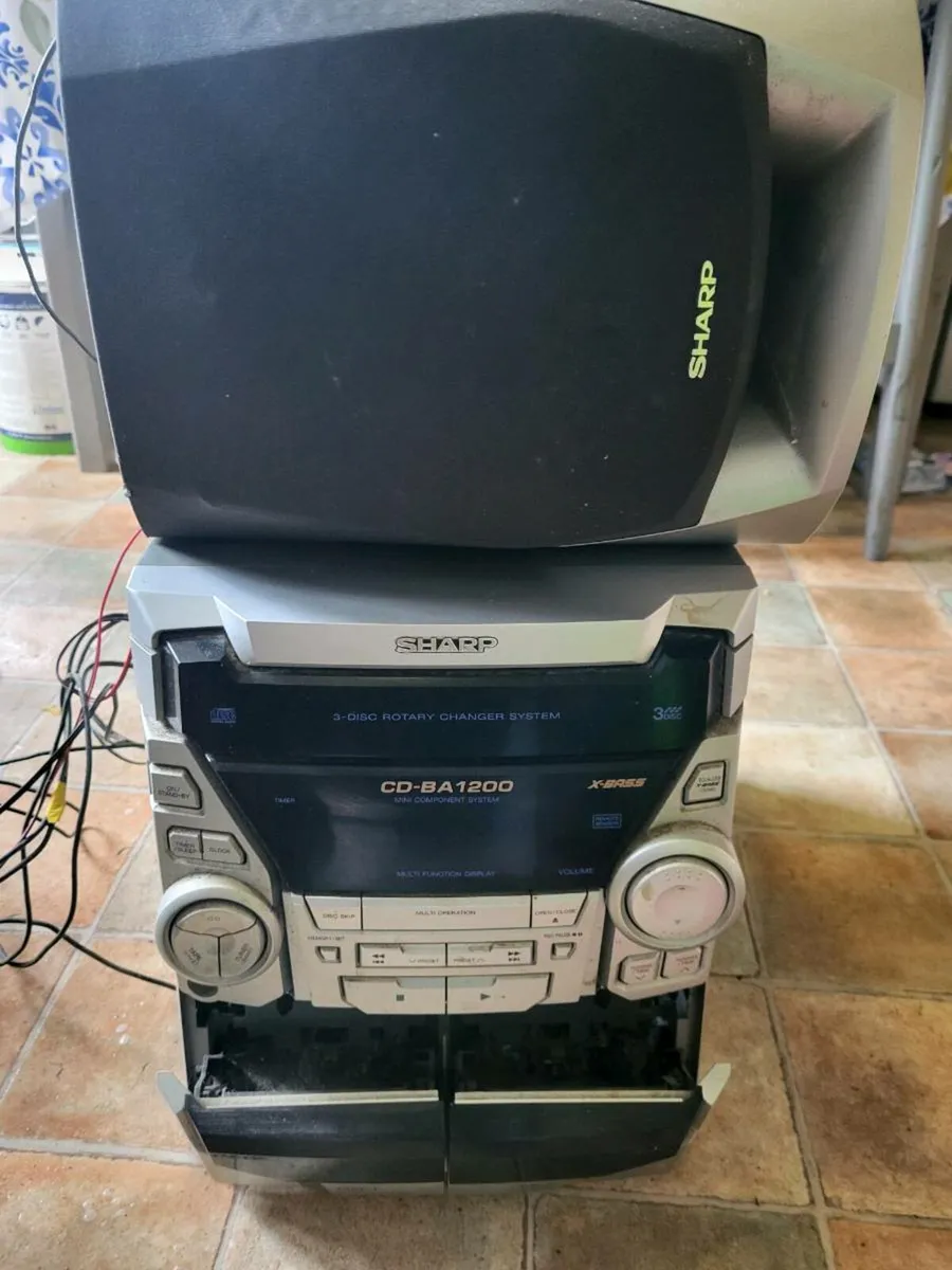 Sharp hi fi system
