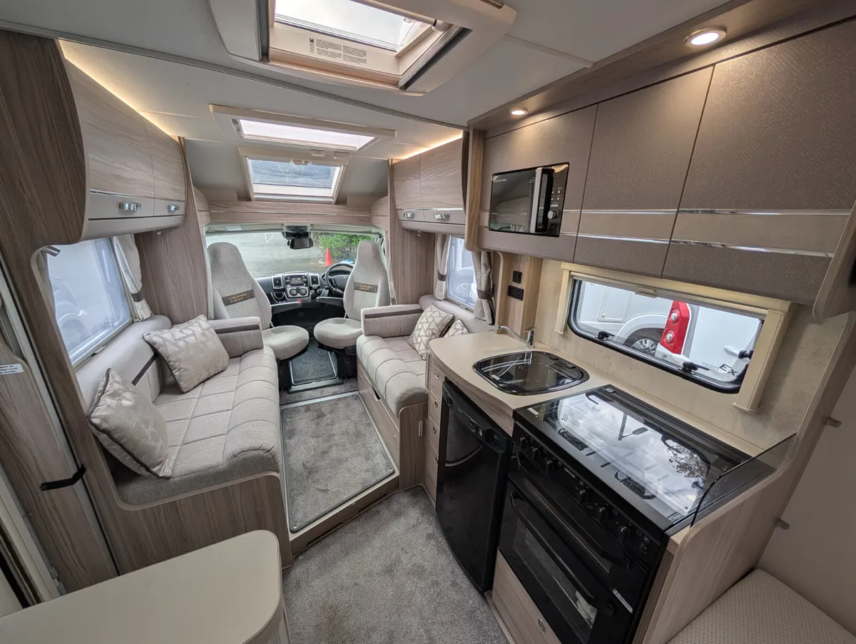 Luxury Motorhome with Fixed Single Beds - Image 2