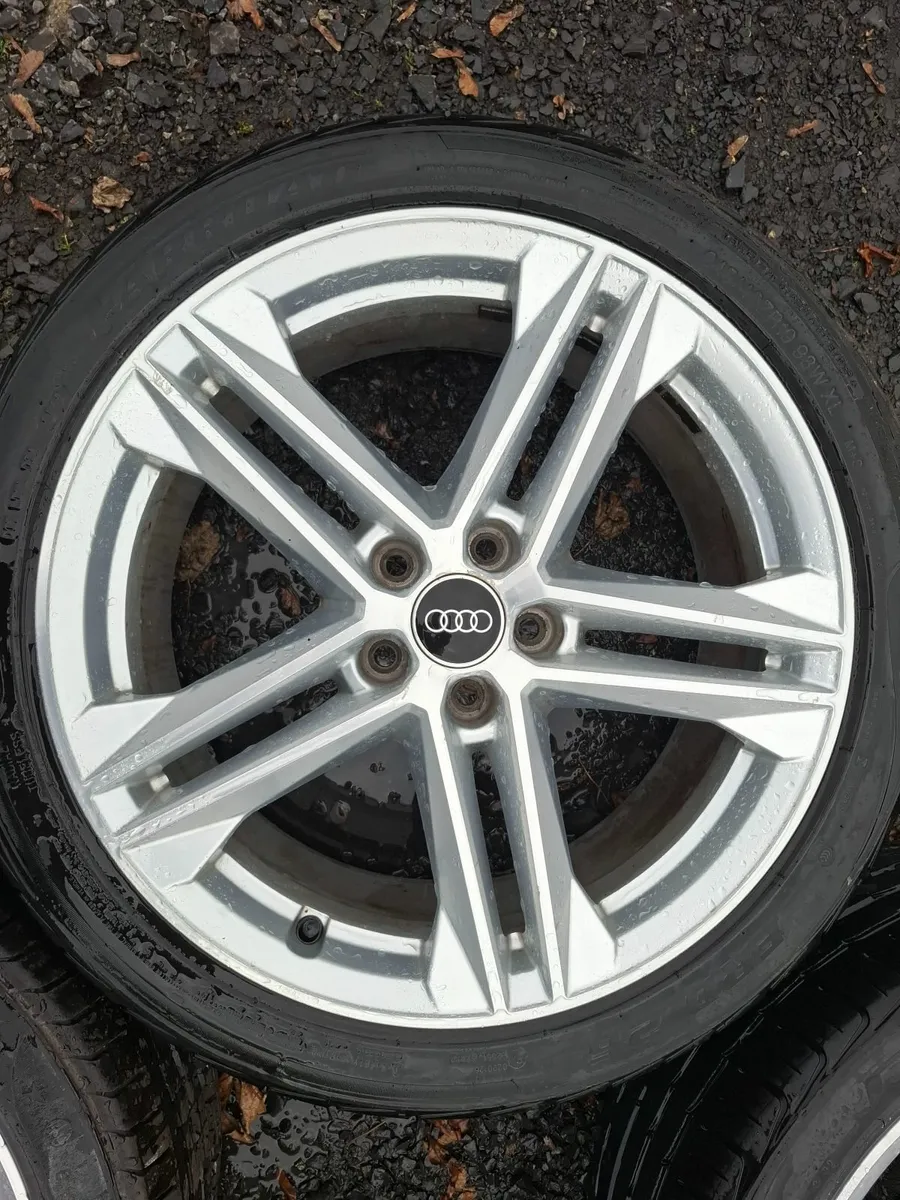 19" Genuine Audi S Line Alloys with tyres - Image 3
