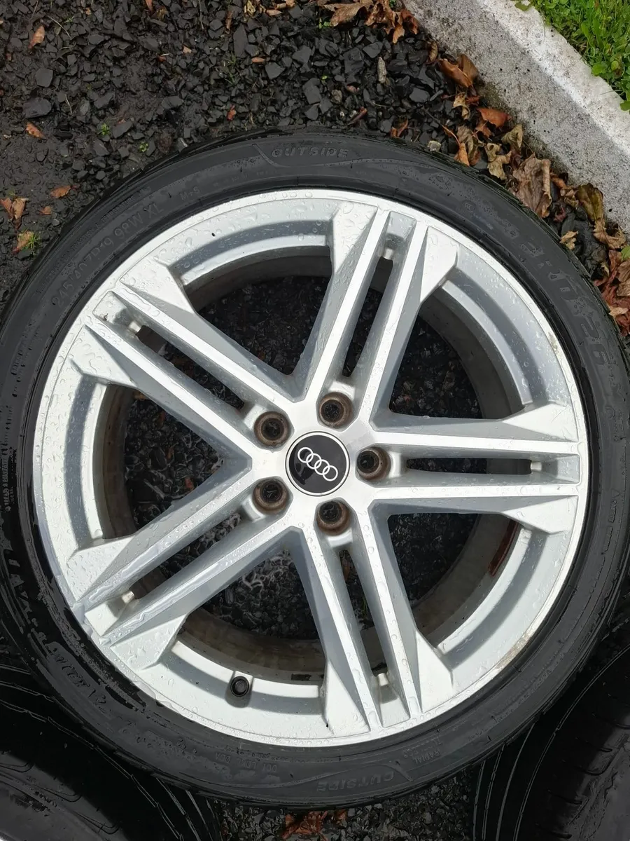 19" Genuine Audi S Line Alloys with tyres - Image 4