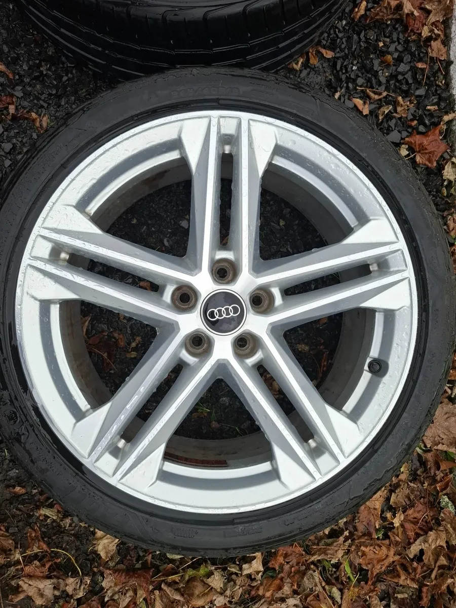 19" Genuine Audi S Line Alloys with tyres - Image 2