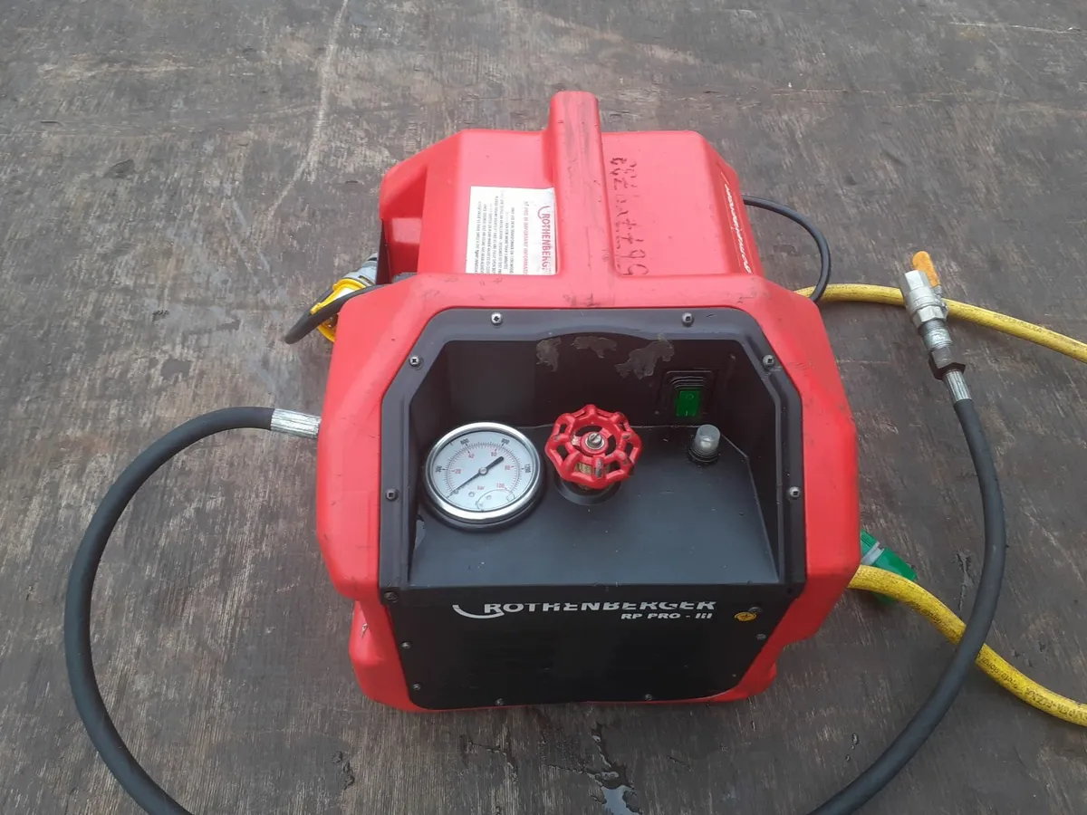 ROTHENBERGER RP PRO III TEST PUMP - Image 3