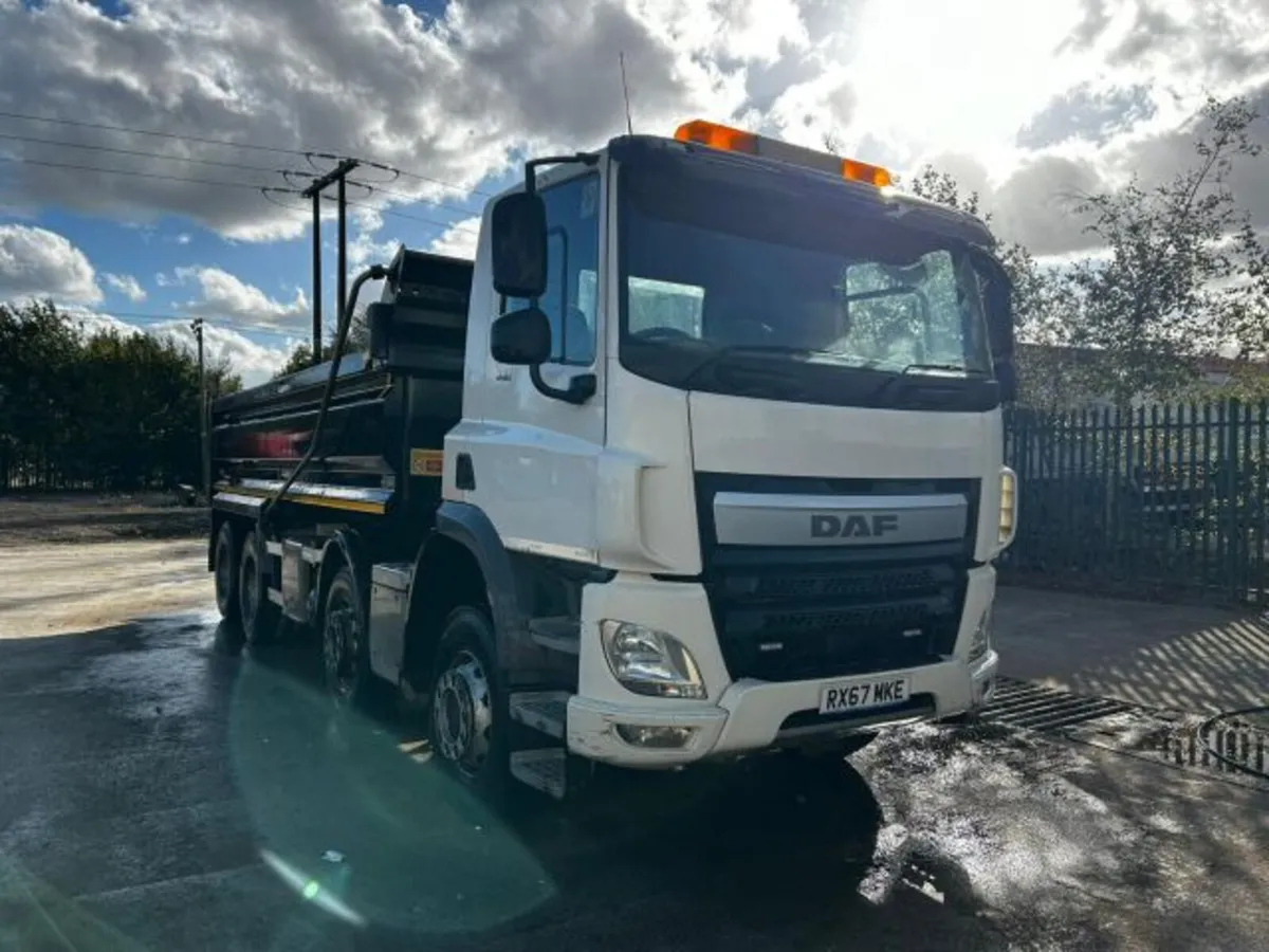 2018 DAF CF440 8x4 Steel Tipper - Image 1