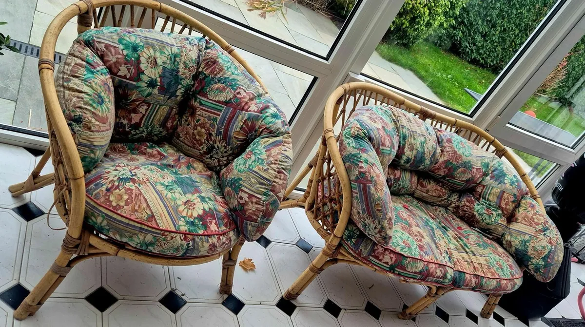 Bamboo Patio Furniture - Image 1