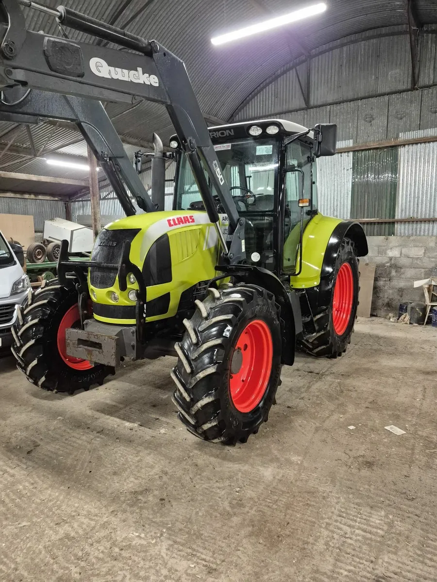 Claas 620C and Quicke 50 loader - Image 1