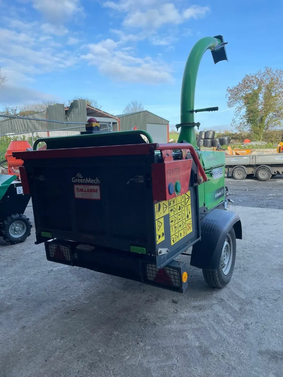 2021 Greenmech Arborist 150 wood chipper - Image 4