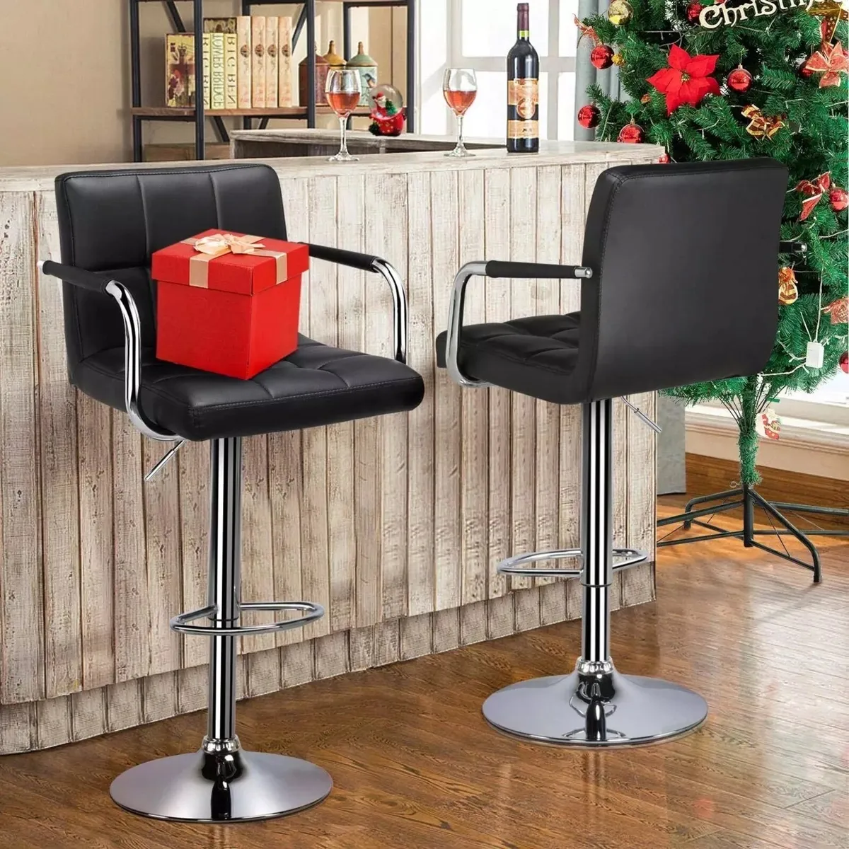 NEW HIGH SWIVEL BAR STOOLS / DELIVERY - Image 1