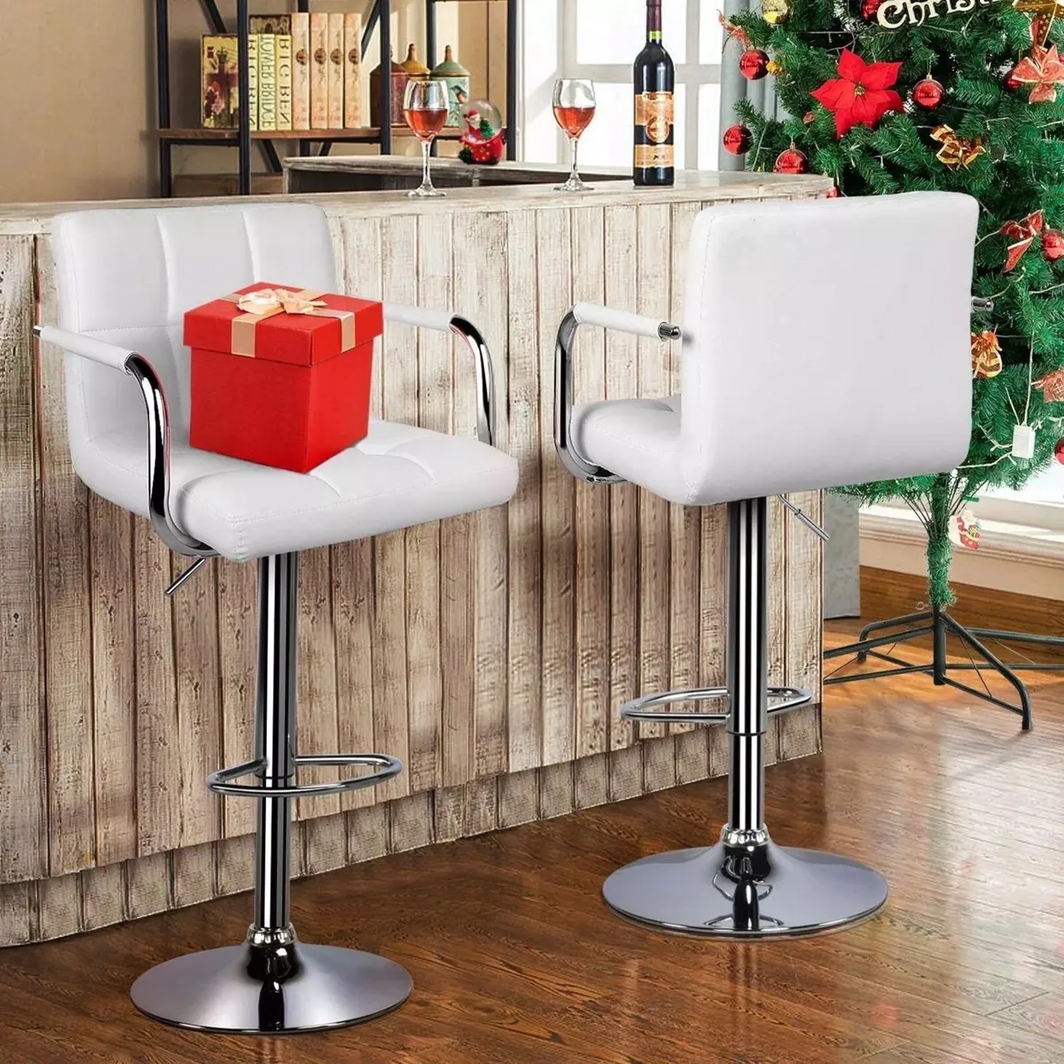 NEW HIGH SWIVEL BAR STOOLS / DELIVERY - Image 2